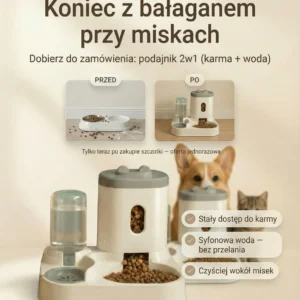 Petario™ SmartMiska 2w1 – Dla psa i kota